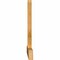 Ekena Millwork Portland Rough Sawn Timber Gable Bracket, Western Red Cedar, 84"W x 28"H x 2"D x 4"F, 8/12 Pitch GBW084X28X0204POR00RWR - alternate 3